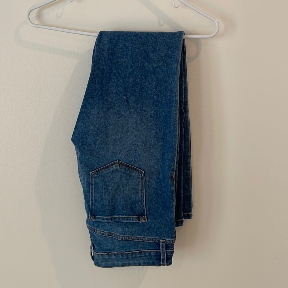 old navy power straight jeans